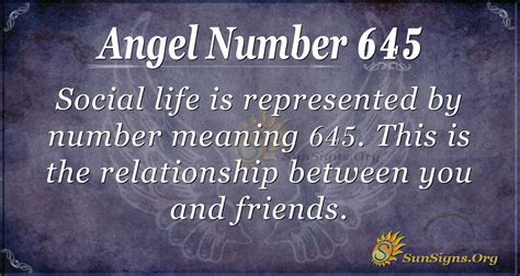 numero 645|Angel Number 645 Meaning: God Is Speaking To You.